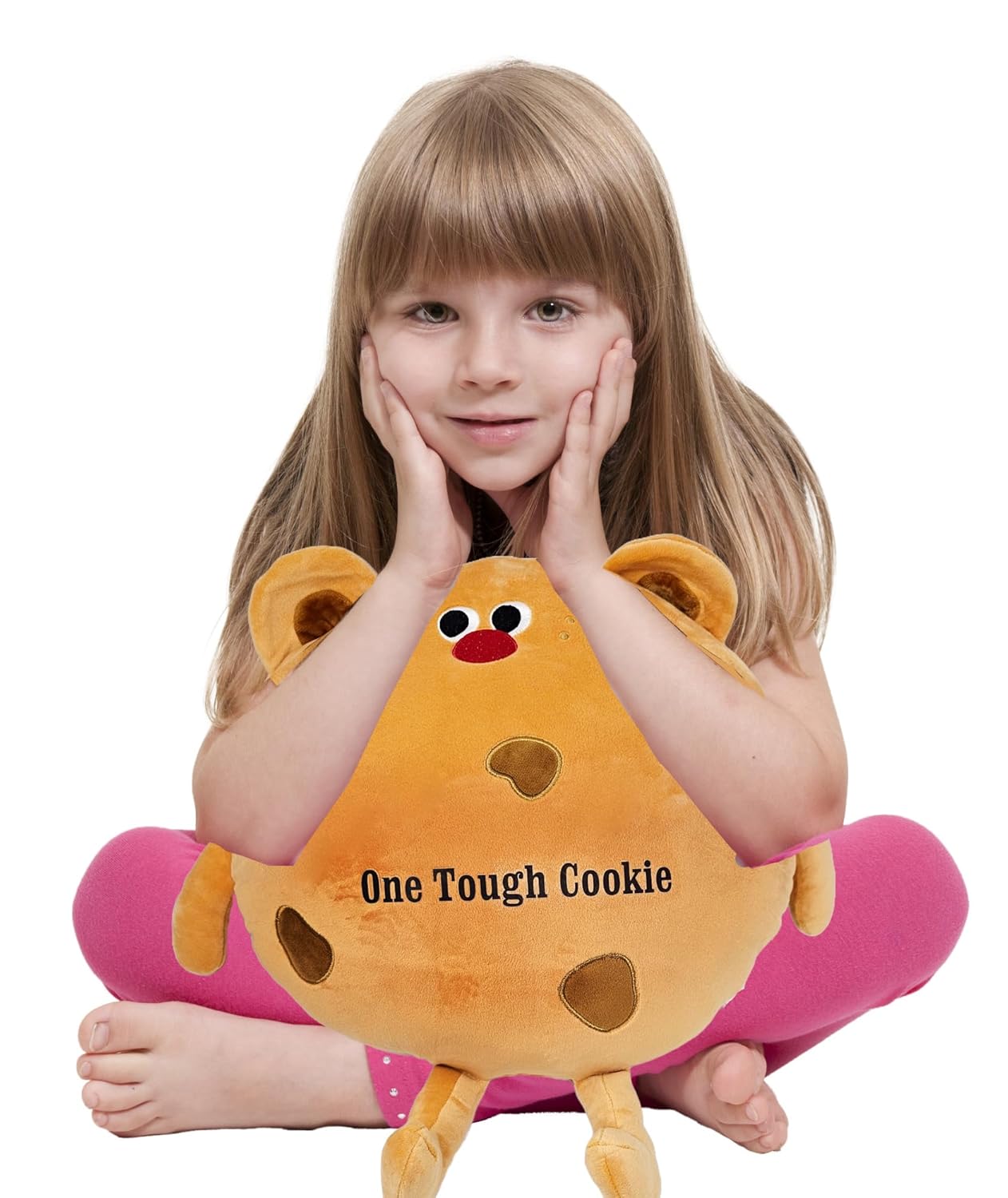 Get well Soon gift for Kids, Hospital recovery One Tough Cookie Gift Basket w/Blanket, Care package Snack Box w/Cookie & Pillow Feel better son for child or teenage, unique gift box