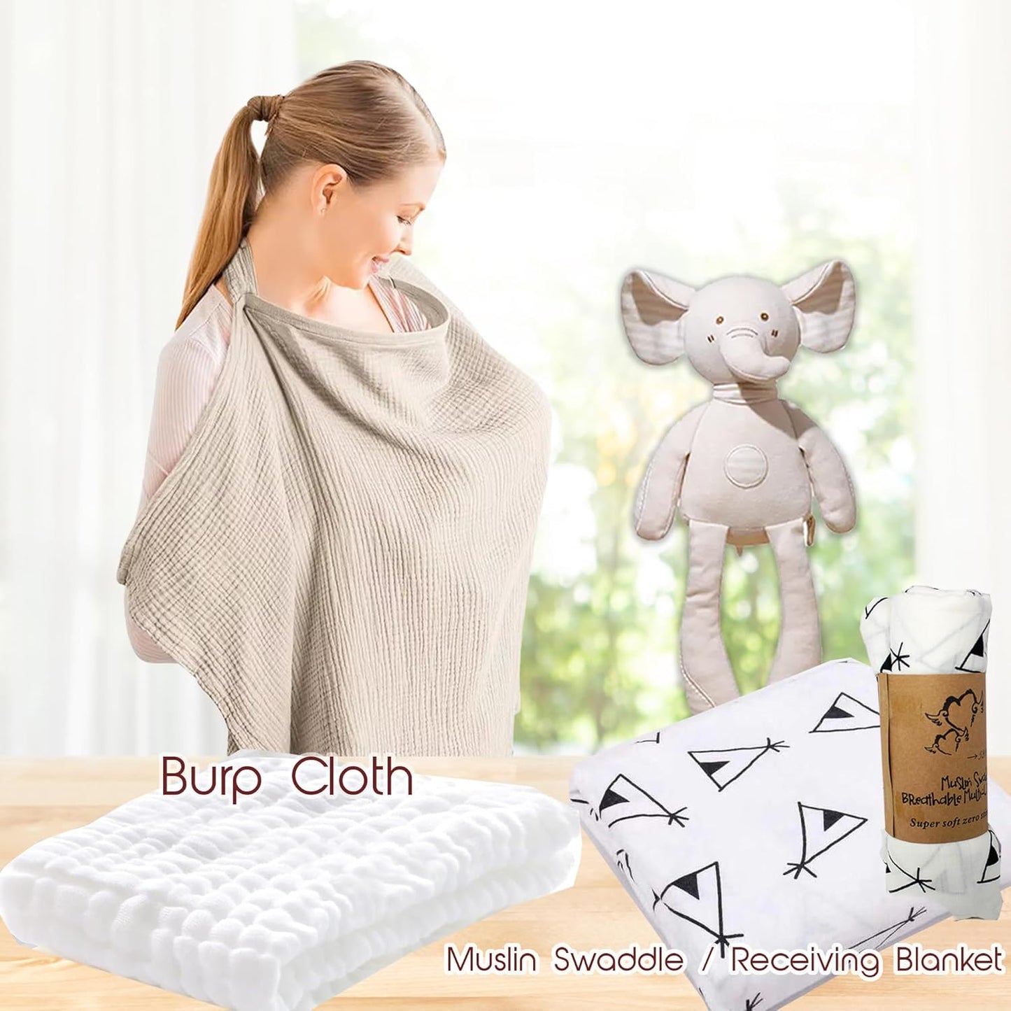 New Mom, Mother to be Gift Basket, Care Package | Unique Gift Set for mom & Baby w/Newborn Essentials Expecting Moms Baby Shower After Labor Hospital Gift Variety Gift Bundle w/a Fancy Tote Bag