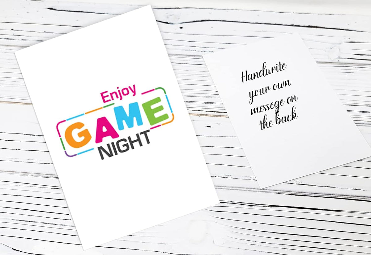 The Ultimate Game Night Gift Baskets for Family, Kids, Teens & Adults | Playing Cards & Snacks & Candy Gift Box for Teenage Birthday | Great Family Games & Movie Night or college, care package