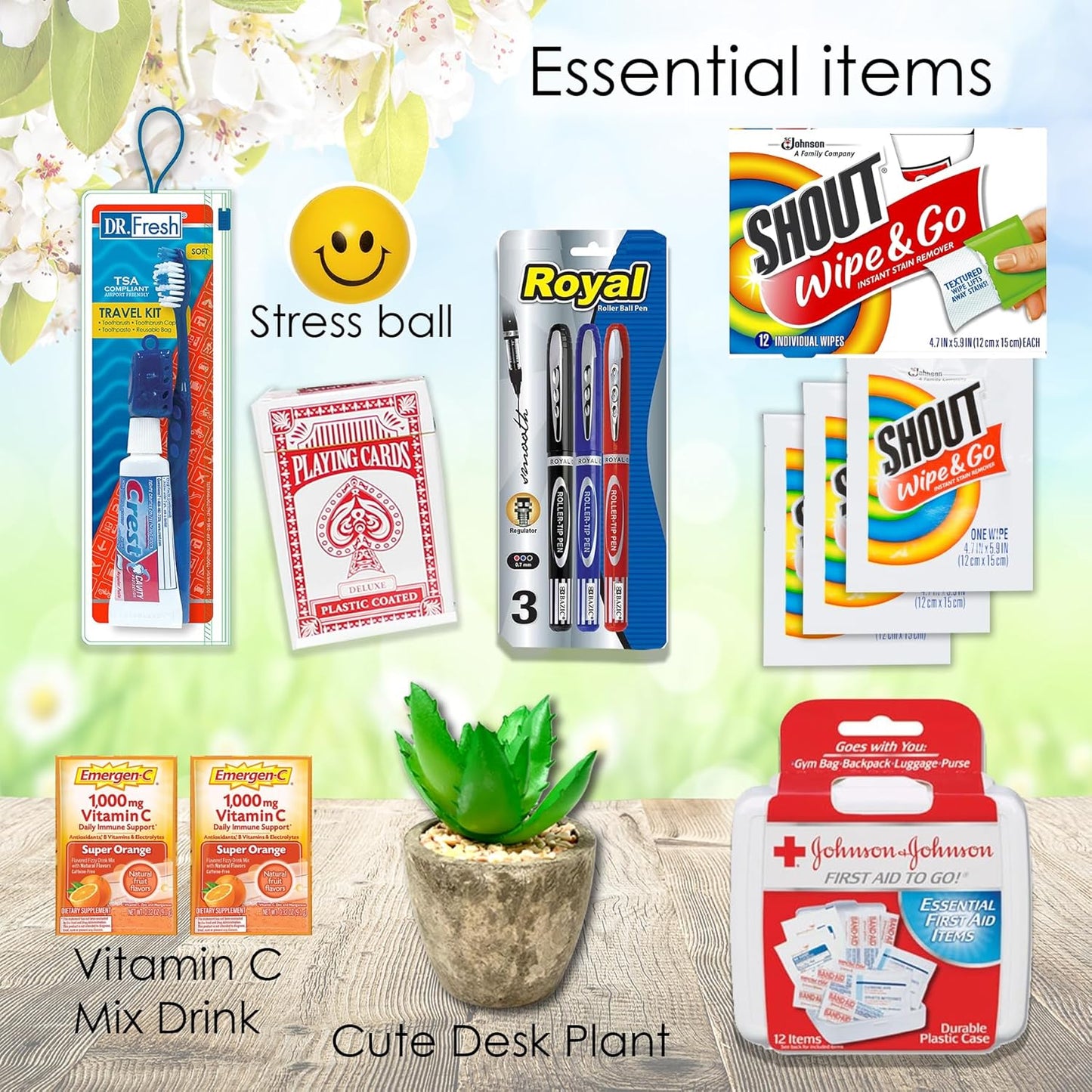 The Ultimate COLLEGE Student or Military Care package gift basket Essential item, Dorm Room Fun gift box with snacks, candy & games