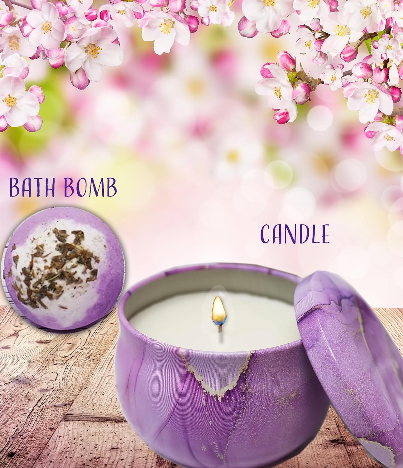 THINKING OF YOU Care Package for women | Sympathy Self Care Get Well Gift basket | cheer up, Purple, Birthday gift get well soon, encouragement Stress Relief, BFF or for Women Who Has Everything
