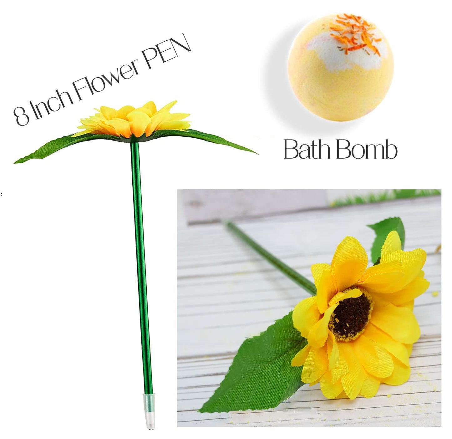 Thinking of you gift for Women | Get well Care Package | Missing you Unique gift basket & Sympathy, You are my sunshine Yellow Sunflower gift | college students, Wife, Sister, girlfriend, bday