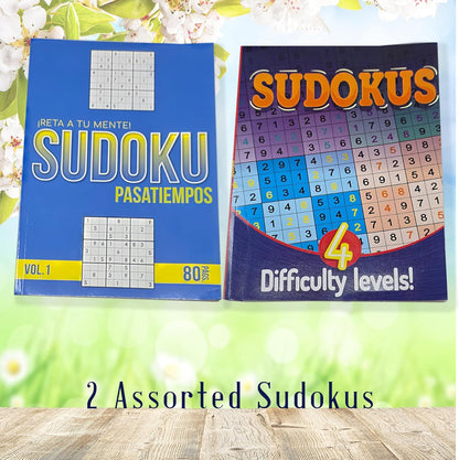 Activity & Puzzle Books Bundle for Adults - 13 Item (Get Well Soon) in a Tote Bag. Word Search, Crossword, Sudoku Pens & Brain Teasers for Seniors, Recovery, Hospital, Surgery Rehab, Brain Exercise
