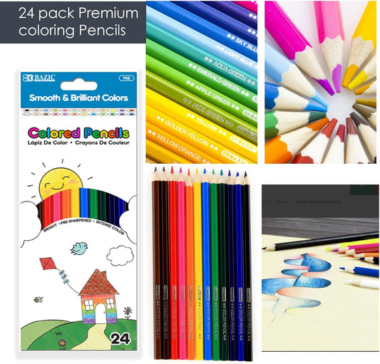 Adult Coloring Book Set  Art kit activities Mandalas, Pencils & Markers care package  Gift basket Get well soon gift, for women, men, after surgery for Stress Anxiety Relief & Relaxation