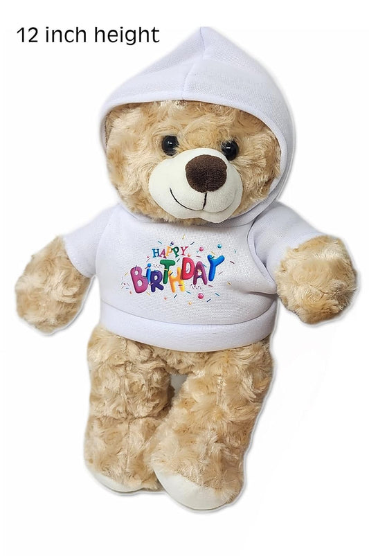 Birthday Gift Basket | Care Package for kids w/Teddy Bear, Happy Birthday Balloon & Greeting card, Candy & Snacks. The ultimate variety gift box for boy, girl, teenager, Grandson or Granddaughter