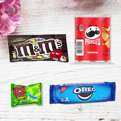 Birthday Gift Basket | Care Package for kids w/Teddy Bear, Happy Birthday Balloon & Greeting card, Candy & Snacks. The ultimate variety gift box for boy, girl, teenager, Grandson or Granddaughter