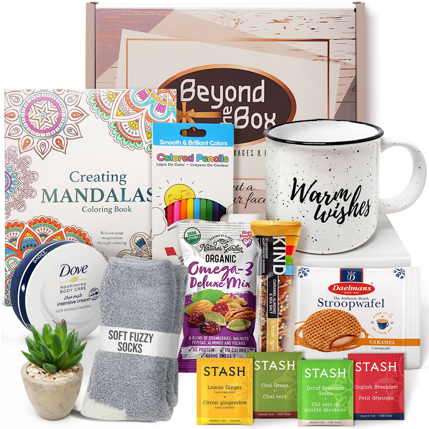 GET WELL SOON Gift basket for women CARE PACKAGE variety box w/snacks After Surgery or Injury Speedy Recovery, feel better soon gift, cancer, hospital w/Self Care Stress Relief Gift, Encouragement