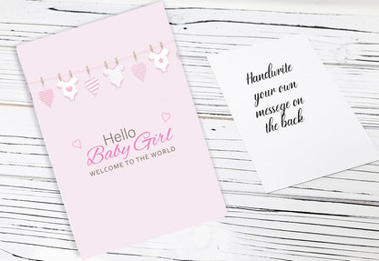 New Baby Girl Gift Basket for a New mom Pink Baby Gift Set. Welcome Baby Care Package All w/Newborn Essentials Bundle for Expecting Moms Baby Shower, After Labor (9 pc)