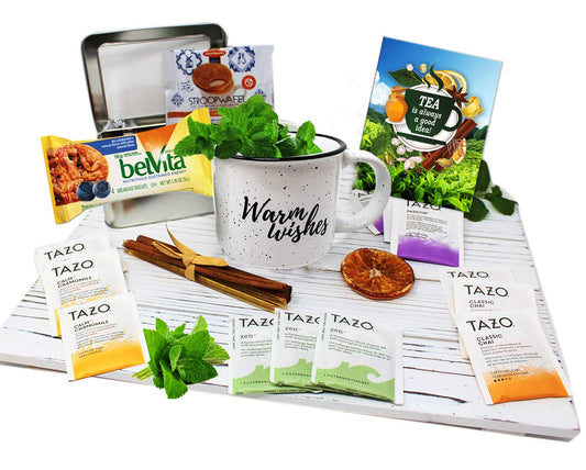 Tea gift set | TEA LOVERS Gift baskets | Thinking of you gift basket | Birthday gift basket for women, care package for women, Grandma, Grandpa, Nurse, for her or him a variety tea Mother's day gift