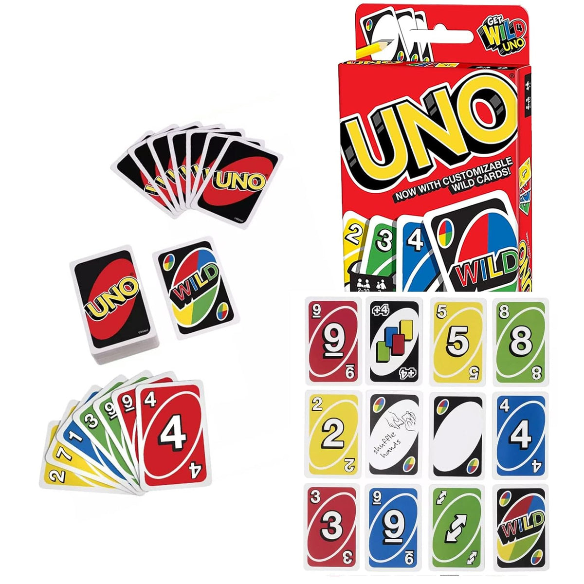 The Ultimate Game Night Gift Baskets for Family, Kids, Teens & Adults | Playing Cards & Snacks & Candy Gift Box for Teenage Birthday | Great Family Games & Movie Night or college, care package