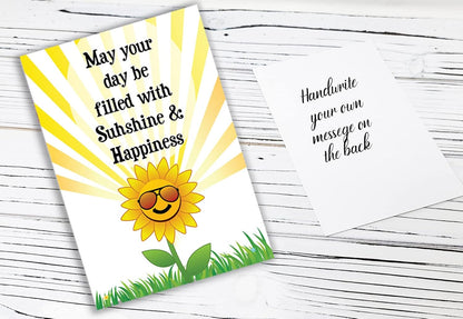 Thinking of you gift for Women | Get well Care Package | Missing you Unique gift basket & Sympathy, You are my sunshine Yellow Sunflower gift | college students, Wife, Sister, girlfriend, bday