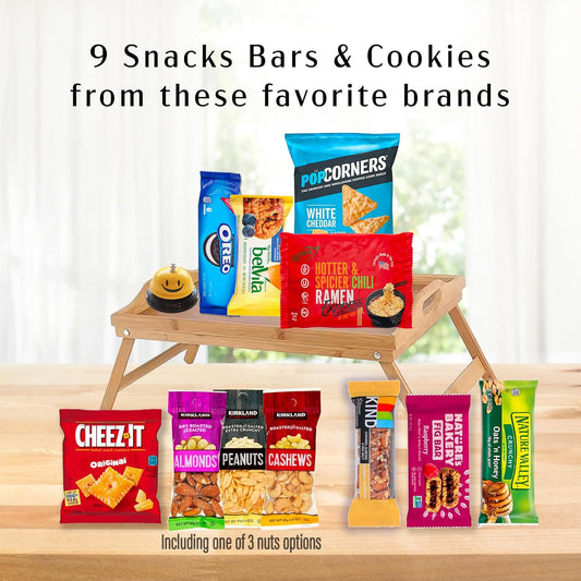 The Ultimate GET WELL soon Gift Basket | Care Package gift Speedy recovery gift set w/bed tray, books, snacks & blanket Feel better soon hospital gift bundle for Man, Woman, Kids Boy Girl Teenager