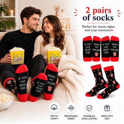 Movie Night Care Package – Popcorn, Full Size Candy & Blanket Gift Basket for Couples & Families